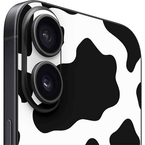 Cow Print iPhone 16 Plus Skin